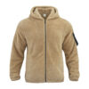 Plush Hooded Jacket Men's Autumn and Winter Fleece Double-sided Wear Plush Hooded Jacket Men's Autumn and Winter Fleece Double-sided Wear