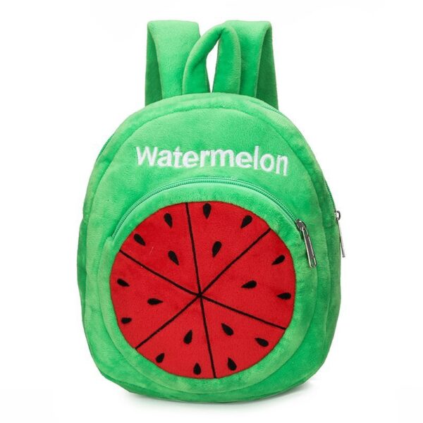Plush Leisure Double Shoulder Kindergarten School Bag Plush Leisure Double Shoulder Kindergarten School Bag