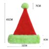 Plush Santa Hats Velvet Christmas Hat Thicken Xmas Holiday with Lined Plush Santa Hats Velvet Christmas Hat Thicken Xmas Holiday with Lined