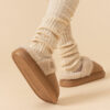 Plush Slippers for Women Men Winter Warm Home Slipper Indoor