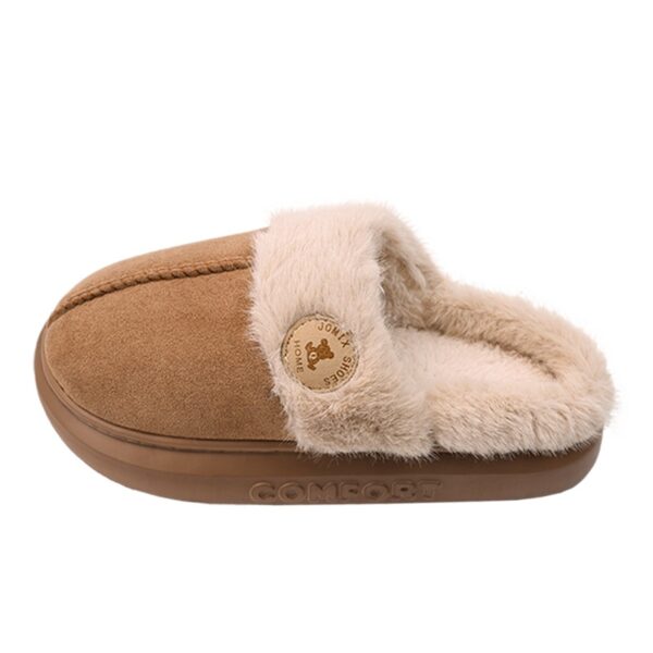 Plush Slippers for Women Men Winter Warm Home Slipper Indoor