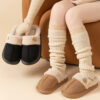 Plush Slippers for Women Men Winter Warm Home Slipper Indoor