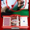 Poker Card Hand Shuffler Easy Cranked Casino Shuffling Machine