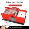 Poker Card Hand Shuffler Easy Cranked Casino Shuffling Machine