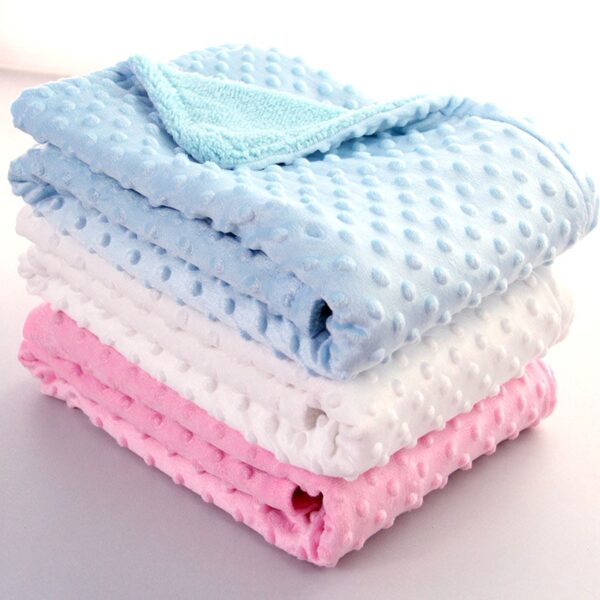 Polar Dot Baby Blanket Newborn Swaddle Wrap Envelope Bebe Bedding