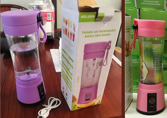Portable Blender with USB Rechargeable Mini Kitchen Fruit Juice Mixer Portable Blender with USB Rechargeable Mini Kitchen Fruit Juice Mixer