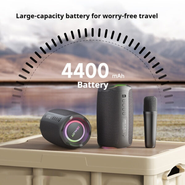 Portable Bluetooth Speaker Home Microphone Wireless Karaoke