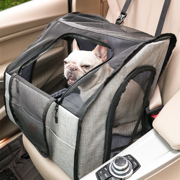 Portable Foldable Car Waterproof and Hard-wearing Pet Cage Thickened