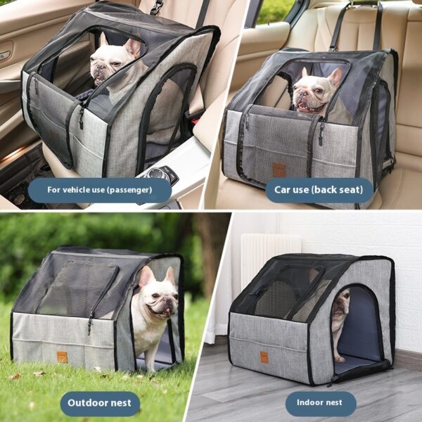 Portable Foldable Car Waterproof and Hard-wearing Pet Cage Thickened Portable Foldable Car Waterproof and Hard-wearing Pet Cage Thickened