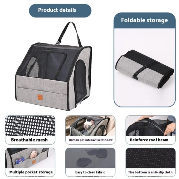 Portable Foldable Car Waterproof and Hard-wearing Pet Cage Thickened Portable Foldable Car Waterproof and Hard-wearing Pet Cage Thickened