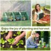 Portable Greenhouse 9'L X 3'W X 3'H Large Zipper Doors UV Resistant PE Portable Greenhouse 9'L X 3'W X 3'H Large Zipper Doors UV Resistant PE