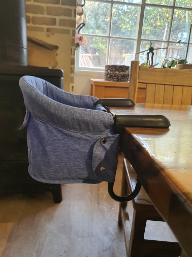 Portable Kids Baby High Chair Dining Dinning Cover Seat Safety Belt