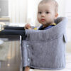 Portable Kids Baby High Chair Dining Dinning Cover Seat Safety Belt