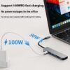 Portable Notebook and Tablet Computer Six in One Expansion Dock Portable Notebook and Tablet Computer Six in One Expansion Dock