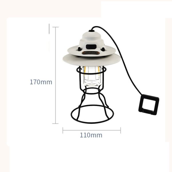 Portable Retro Barn Lantern Outdoor Multifunctional Lighting Portable Retro Barn Lantern Outdoor Multifunctional Lighting