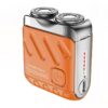 Portable Rotary Dual Ring Electric Shaver Men Travel Mini Double