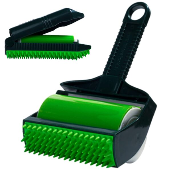 Portable Washable Hair Remover with Adhesive Roller