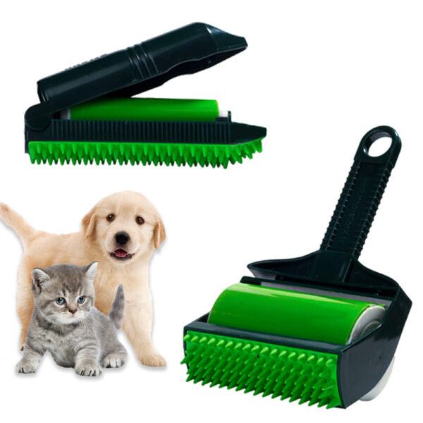 Portable Washable Hair Remover with Adhesive Roller