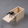 Prank Spider Wooden Scare Box Trick Play Joke Lifelike Surprise April Prank Spider Wooden Scare Box Trick Play Joke Lifelike Surprise April