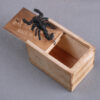 Prank Spider Wooden Scare Box Trick Play Joke Lifelike Surprise April Prank Spider Wooden Scare Box Trick Play Joke Lifelike Surprise April