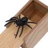 Prank Spider Wooden Scare Box Trick Play Joke Lifelike Surprise April Prank Spider Wooden Scare Box Trick Play Joke Lifelike Surprise April