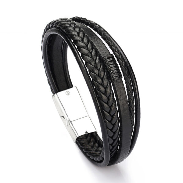 Price Classic Genuine Leather Bracelet for Men