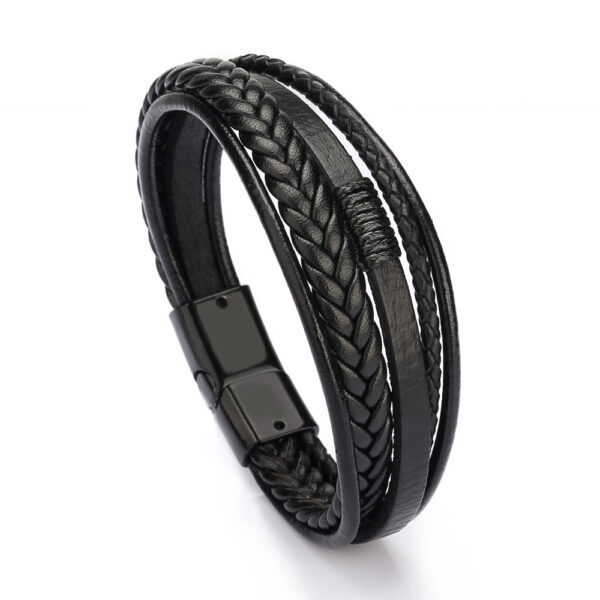 Price Classic Genuine Leather Bracelet for Men Price Classic Genuine Leather Bracelet for Men