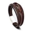 Price Classic Genuine Leather Bracelet for Men Price Classic Genuine Leather Bracelet for Men