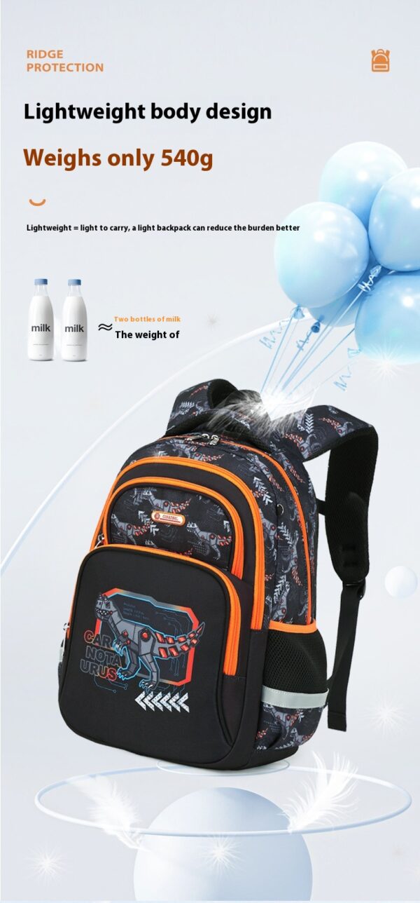 Primary School Student Schoolbag Boys Stylish and Lightweight Grade 1-3 Primary School Student Schoolbag Boys Stylish and Lightweight Grade 1-3