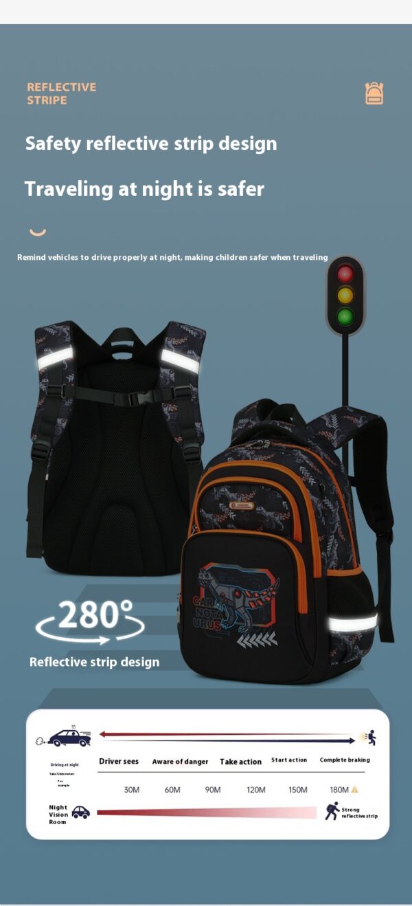 Primary School Student Schoolbag Boys Stylish and Lightweight Grade 1-3 Primary School Student Schoolbag Boys Stylish and Lightweight Grade 1-3