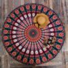 Printed Round Beach Towels and Yoga Mat