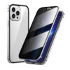 Privacy-proof Magneto Phone Case Double Sided Metal Frame Privacy-proof Magneto Phone Case Double Sided Metal Frame