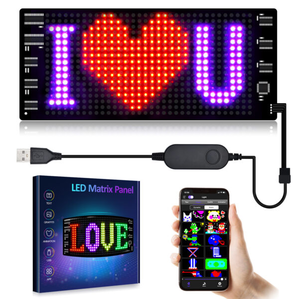 Programmable Car LED Sign Full-color Advertising Screen Ultra-thin Programmable Car LED Sign Full-color Advertising Screen Ultra-thin