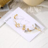 Punk Gold Plated Animal Snake Clip Earrings Ear Without Piercing