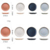 Pure Color Matte Ceramic Plate Pure Color Matte Ceramic Plate