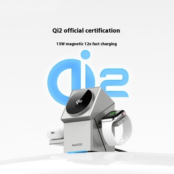 Qi2 Protocol Magnetic Touch Rotating Wireless Charger Qi2 Protocol Magnetic Touch Rotating Wireless Charger