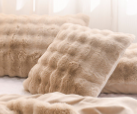 Rabbit Velvet Blanket Thickened Double-sided Fleece Bedroom Cover
