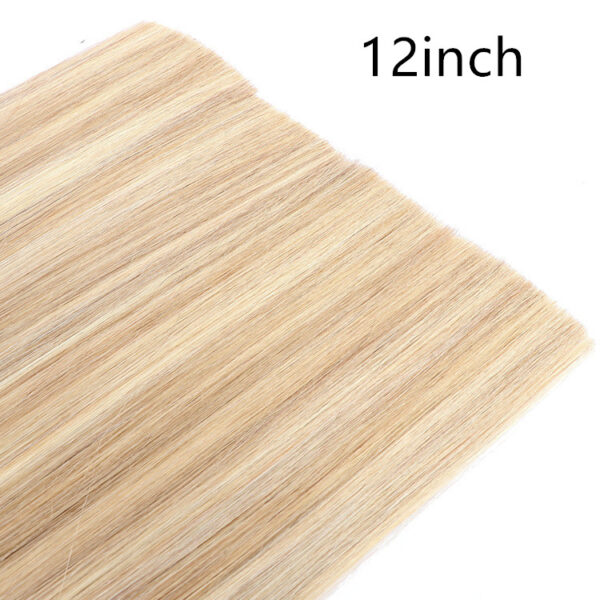 Real Human Hair Seamless Flat Hair Extension Real Human Hair Seamless Flat Hair Extension