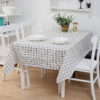 Rectangular Lattice Table Cover Coffee Restaurant Waterproof Tablecloth Rectangular Lattice Table Cover Coffee Restaurant Waterproof Tablecloth