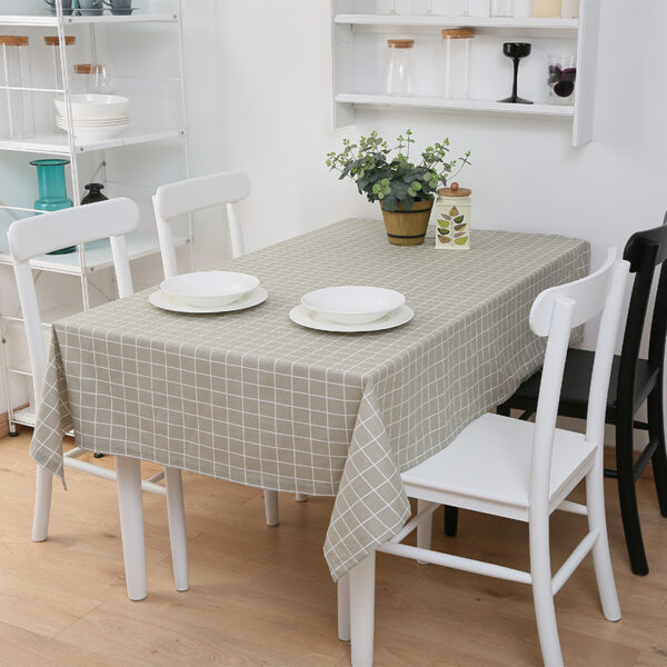 Rectangular Lattice Table Cover Coffee Restaurant Waterproof Tablecloth Rectangular Lattice Table Cover Coffee Restaurant Waterproof Tablecloth