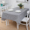 Rectangular Lattice Table Cover Coffee Restaurant Waterproof Tablecloth Rectangular Lattice Table Cover Coffee Restaurant Waterproof Tablecloth