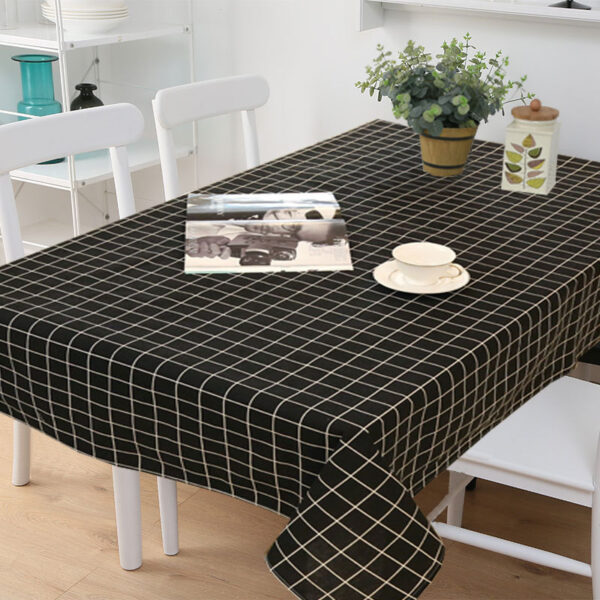 Rectangular Lattice Table Cover Coffee Restaurant Waterproof Tablecloth Rectangular Lattice Table Cover Coffee Restaurant Waterproof Tablecloth