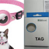 Reflective Collar Waterproof Holder Case for AirTag Air Tag Airtags
