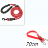 Reflective Dog Leash Nylon Pet Rope for Small Medium Large Dogs Walking