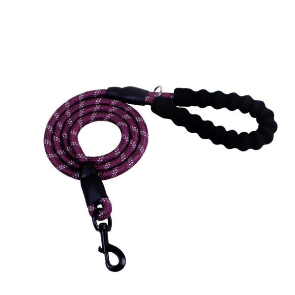 Reflective Dog Leash Nylon Pet Rope for Small Medium Large Dogs Walking