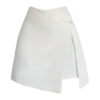 Retro Buckle Lace-up Skirt Women