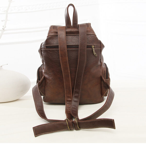 Retro Shoulder Bag Female Fashion Trend Hook Women's Backpack Student Retro Shoulder Bag Female Fashion Trend Hook Women's Backpack Student