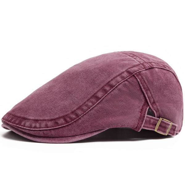 Retro Washed Denim Hat Cowboy Beret Fashion Casual Baseball Cap