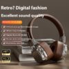 Retro Wireless Bluetooth-compatible 5.3 Head-mounted Dynamic Bass Boost Retro Wireless Bluetooth-compatible 5.3 Head-mounted Dynamic Bass Boost