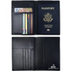 RFID Antimagnetic Passport Holder Leather ID Case